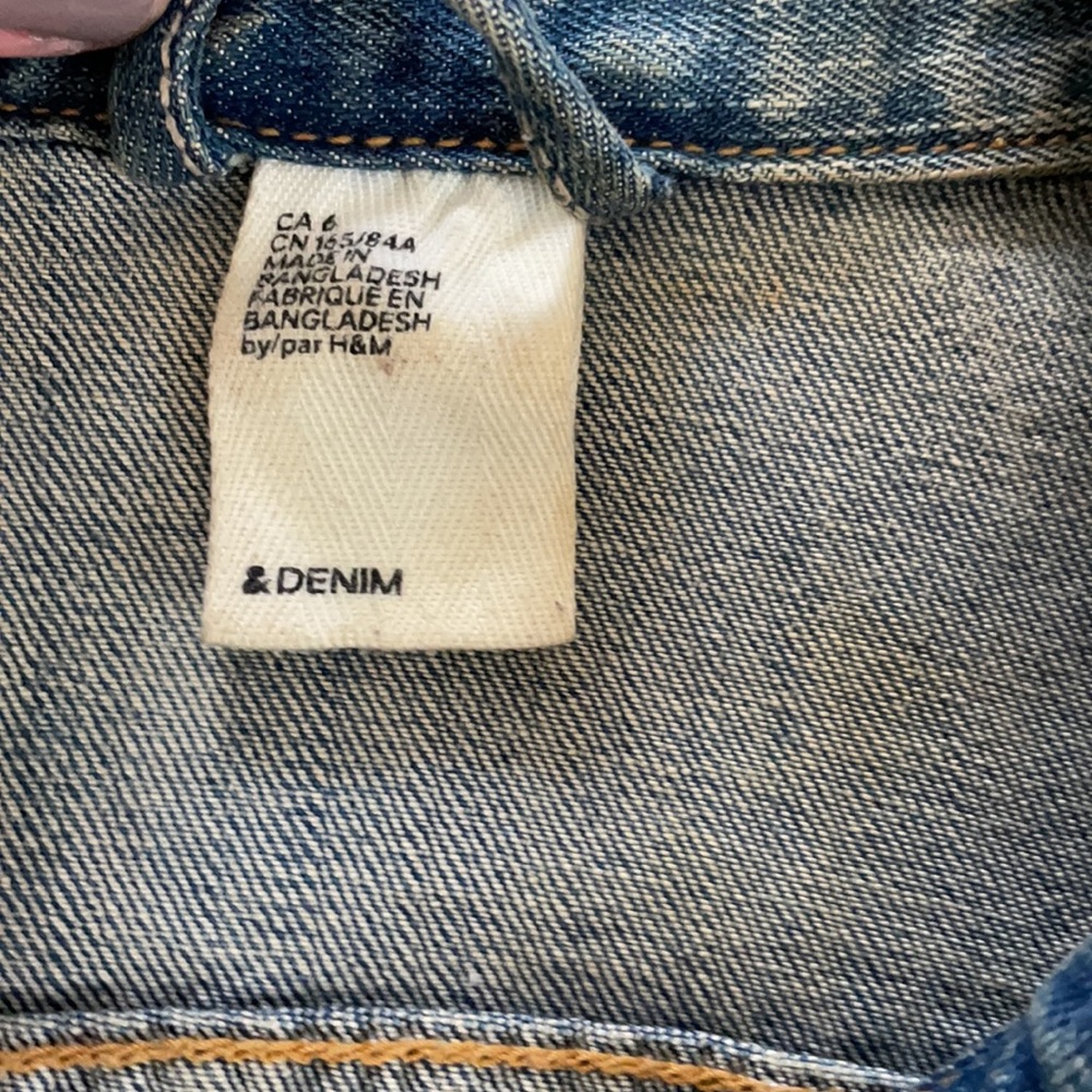 Cropped Jean jacket - Picture 4 of 6